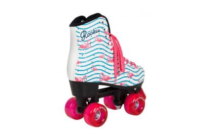 Rollers ROOKIE FLAMINGO 40 WHITE BLUE PINK - Image 3