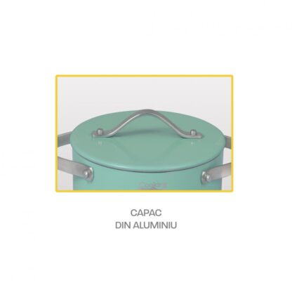 COOKING SET 5 PIECES PRESSED ALUMINUM, CHALK - Image 7
