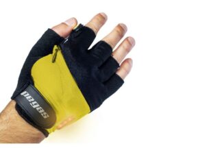 PEGAS GLOVES WITH LED SIGNAL, XXXL, YELLOW