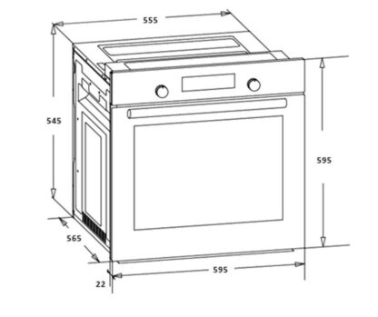 HEINNER BUILT-IN OVEN HBO-S569LDTGC-GB - Image 3