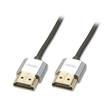 Lindy HDMI Chrome Slim 2m cable