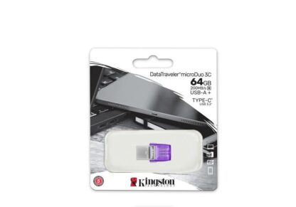Kingston USB 64GB DT mDUO USB 3.0 KS DTDUO3CG3/64 - Image 3