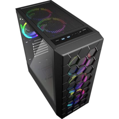 PC CASE SHARKOON RGB HEX BLACK - Image 5