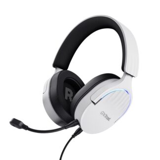 Trust GXT 490P Fayzo wired headphones, white