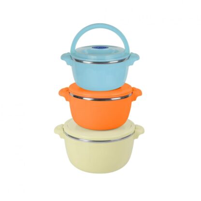 FOOD WARMER 3 PCS SET 2+4+6L,BELLY BEIGE - Image 2