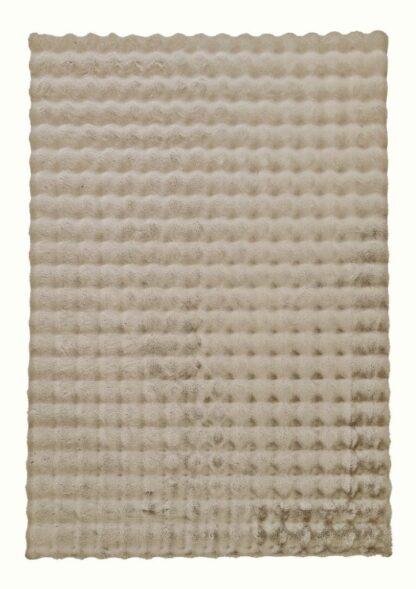 PAOPAO FUR CARPET 200X300 CM BEIGE - Image 2
