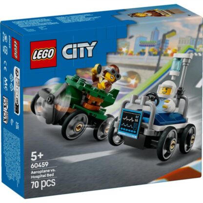 Airplane vs. Hospital Bed Race Car Pack 60459 - Image 3