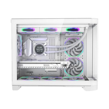 PC Case 1STPLAYER Gaming UV6 WHITE - Image 4