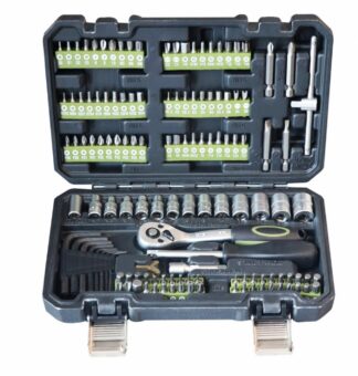 HR KIT 131 PIECES 1/4" CR-V