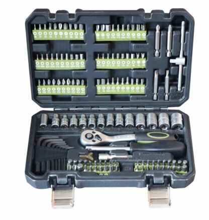 HR KIT 131 PIECES 1/4" CR-V