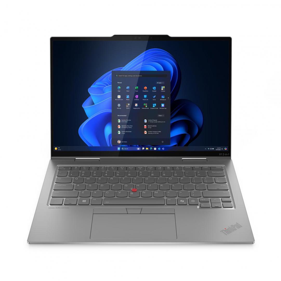 Lenovo ThinkPad X1 2-in-1 Gen 10 Aura Edition laptop G10 U7 265U OLED T 64 2T 3Y Windows 11 Pro - Image 9