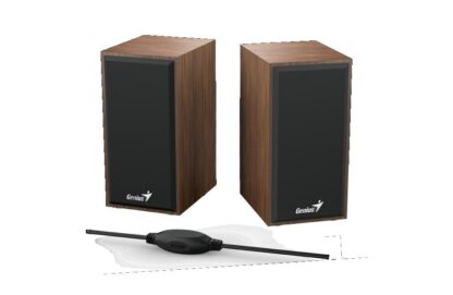 SPEAKERS GENIUS SP-HF180 2.0 6W USB WOOD - Image 2