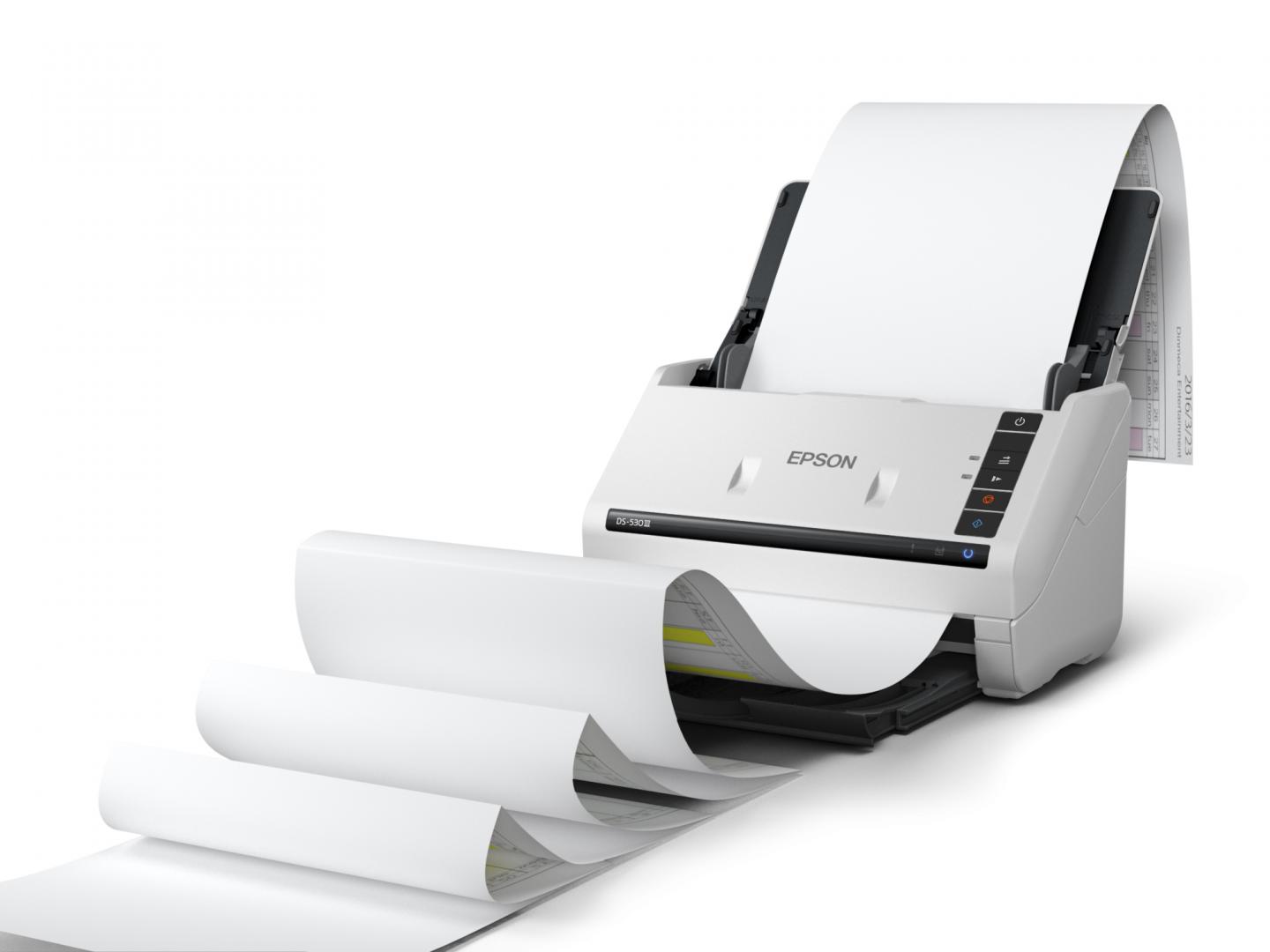 EPSON WORKFORCE DS-530III A4 SCANNER - Image 2