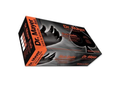 Black nitrile gloves 100 pcs / box