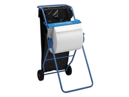Kimberly-Clark Professional Mobile Stand Wiper Dispenser - Large Roll / Blue - Image 3