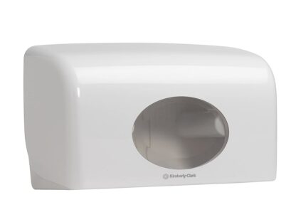 Aquarius Toilet Tissue Dispenser - Small Roll / White - Image 2