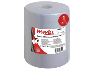WypAll L20 Cleaning & Maintenance Wiping Paper - Jumbo Roll - Extra Wide / Blue