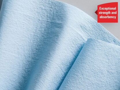 WypAll L20 Cleaning & Maintenance Wiping Paper - Jumbo Roll - Extra Wide / Blue