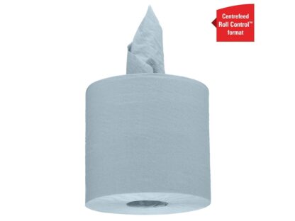 WypAll L10 Food & Hygiene Wiping Paper - Centrefeed for Roll Control / Blue