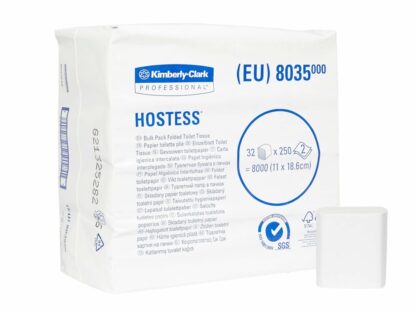 Kimberly-Clark Hostess Bulk Pack toilet paper, white, 32 packs / set