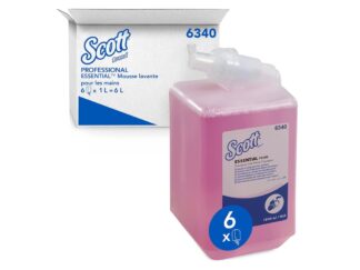 Scott ESSENTIAL Foam Everyday Use Hand Cleanser - Cassette / Pink / 1 Litre