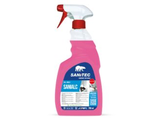 Universal surface cleaning solution with sprayer 750ml Sanialc Sanitec