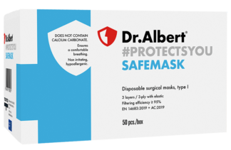 SAFEMASK Disposable surgical masks, type I - 50EA