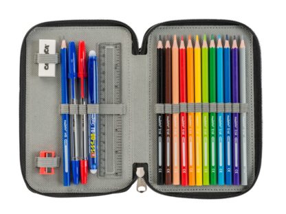 Carioca Wildcubs 2 fitted zipper pencil case