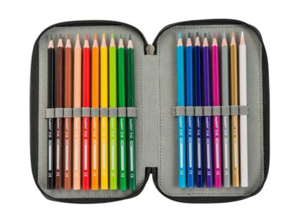 Pencil case Carioca Wildcubs 3 zip