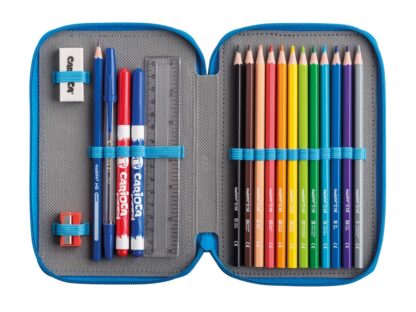 Carioca Color 2 fitted zipper pencil case