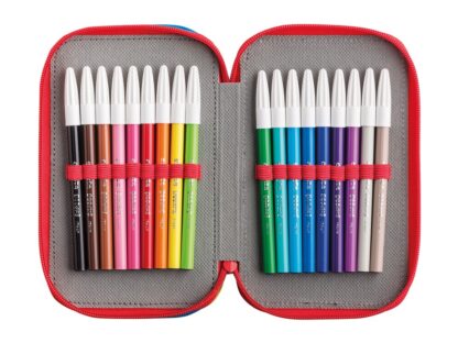 Pencil case Carioca Color 3 zip