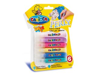 Carioca Fabric Art Pearl, 6x10.5 ml
