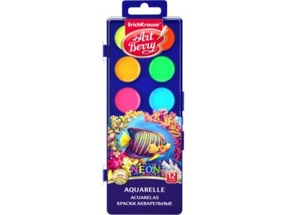 Watercolors ArtBerry Neon with UV Protection 12 colors EK