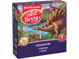 Gouache ArtBerry Neon with UV Protection 9 colors by 20ml EK