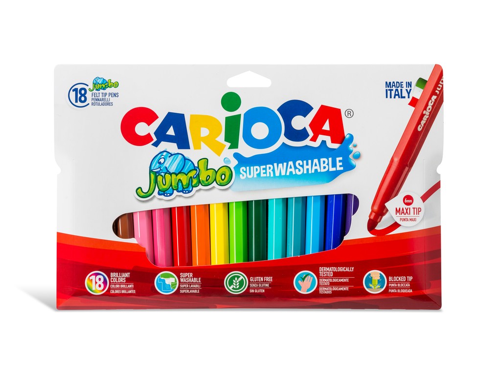 Carioca Jumbo Superwashable 18/set - EU Supplies
