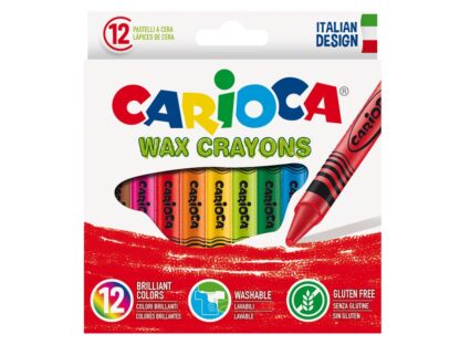 Wax crayons Carioca 12 / set