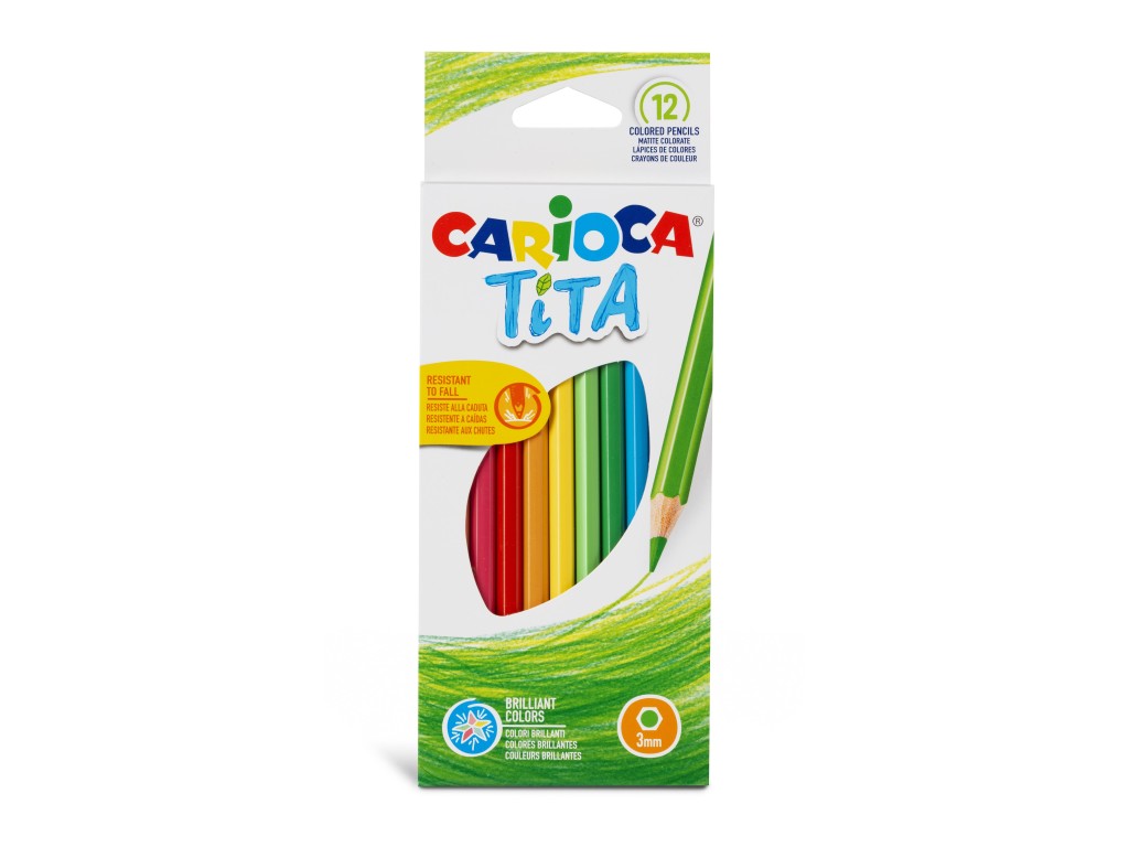 Tita Carioca color pencils 12 / set - EU Supplies