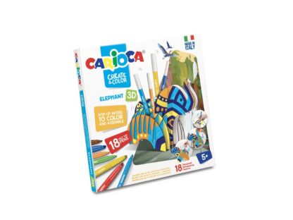 Set creativ Create & Color Elefant 3D Carioca