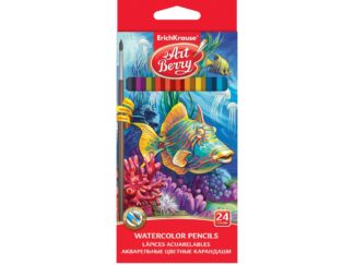 Watercolor pencils ArtBerry 24 colors with brush EK