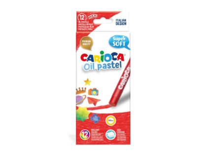 Creioane cerate Carioca Oil Pastel Maxi 12/box