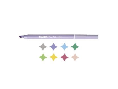 CARIOCA Pastel Plastic Box 8 pcs - Image 2