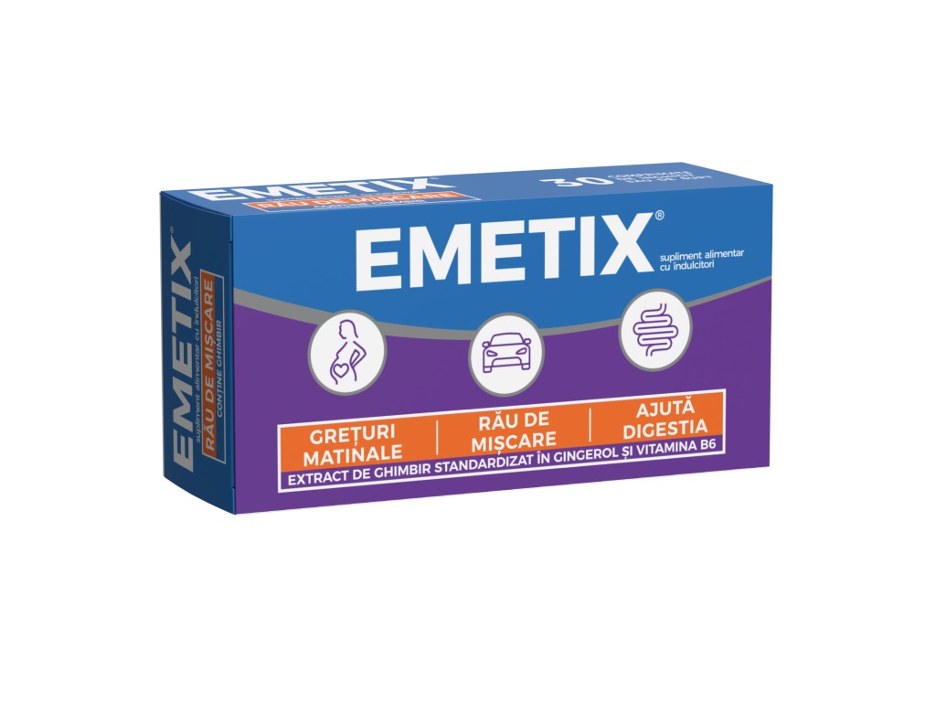 Emetix 3 blisters x 10 tablets - EU Supplies