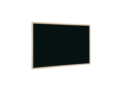 Black chalk board with pine frame, 40x30cm